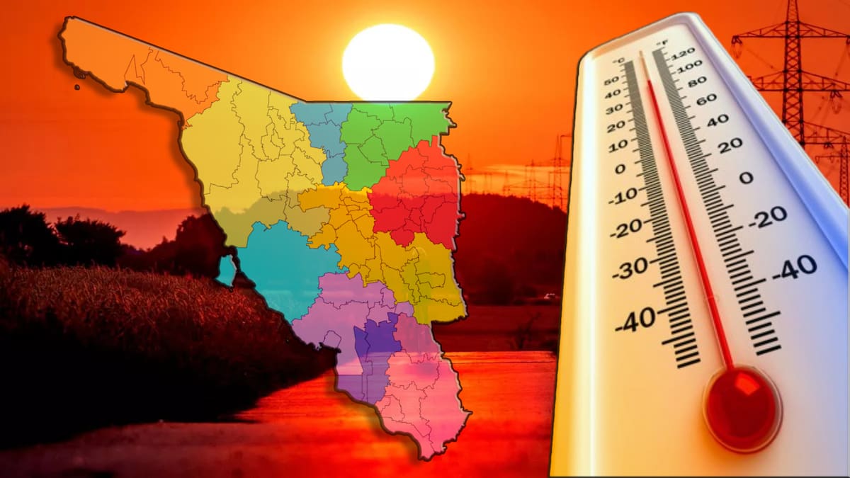 CONAGUA emite alerta: calor extremo y posibles ciclones para el noroeste de México. FOTO: Especial