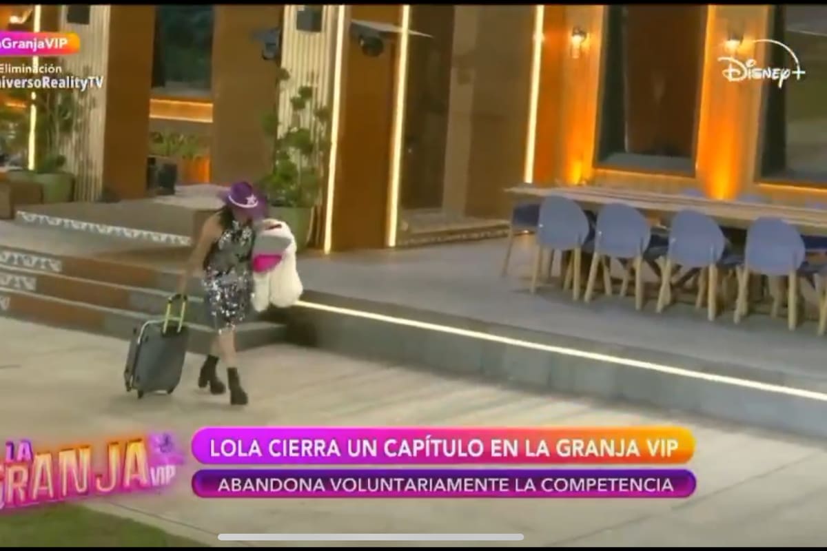 Lolita Cortés abandona La Granja VIP por su salud mental