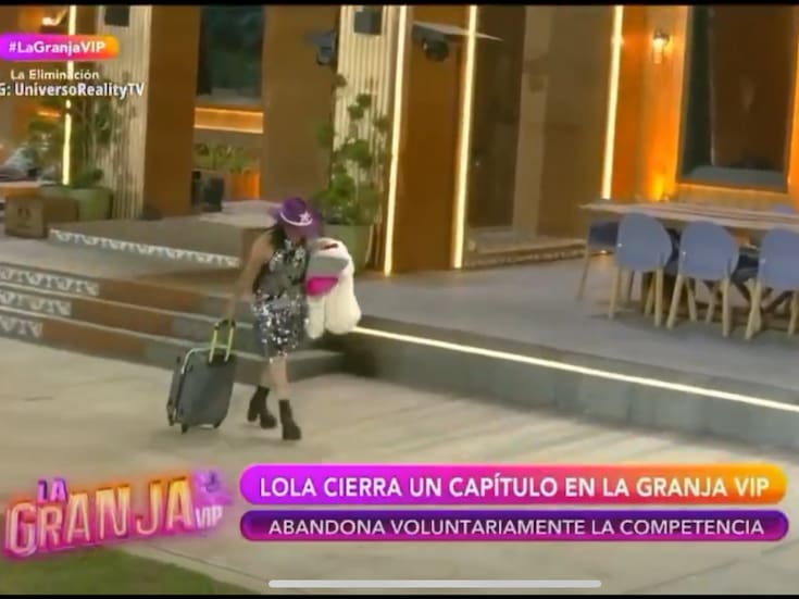 Lolita Cortés abandona La Granja VIP por su salud mental