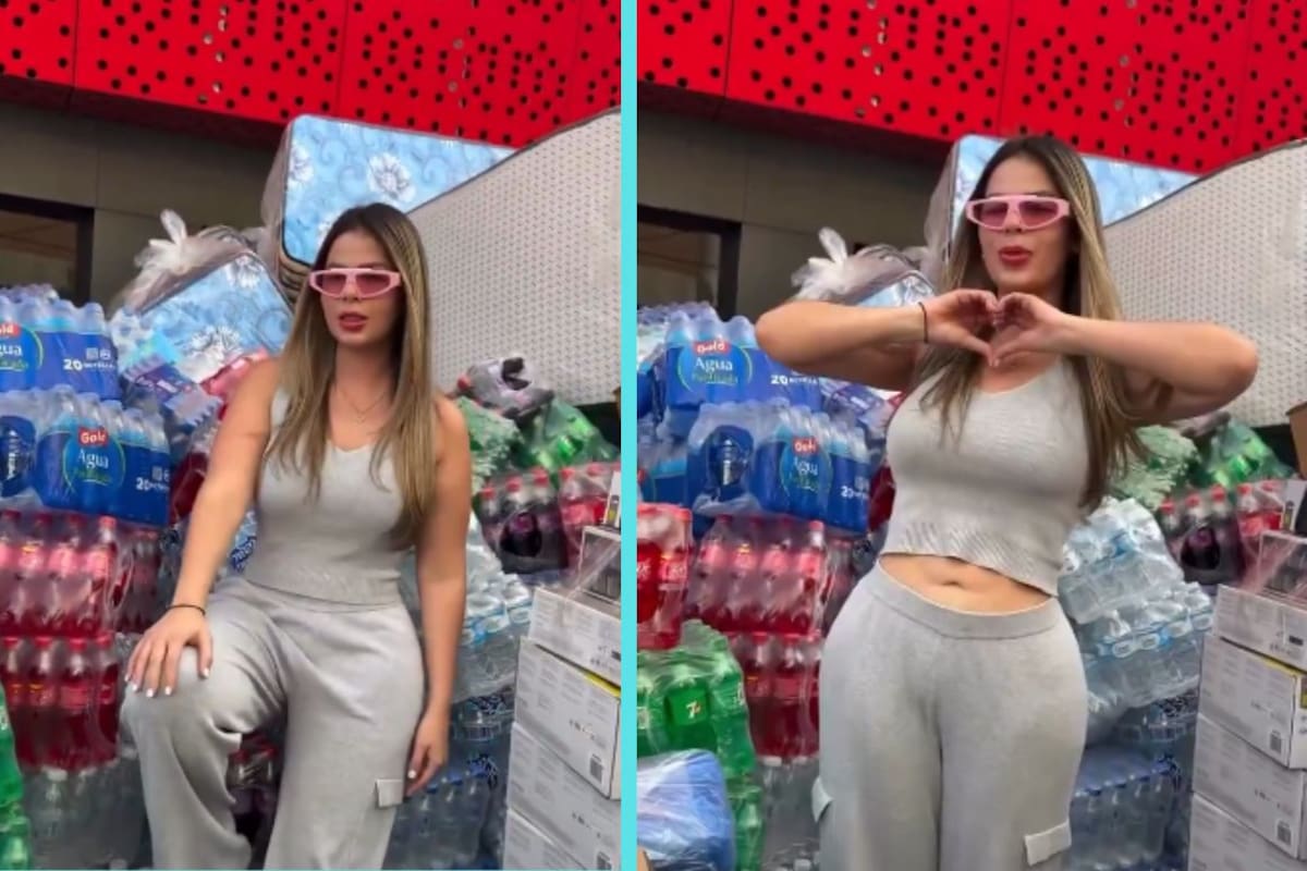 Acusan a influencer de lucrar con una causa sensible tras publicar video con víveres para Venezuela (VIDEO)