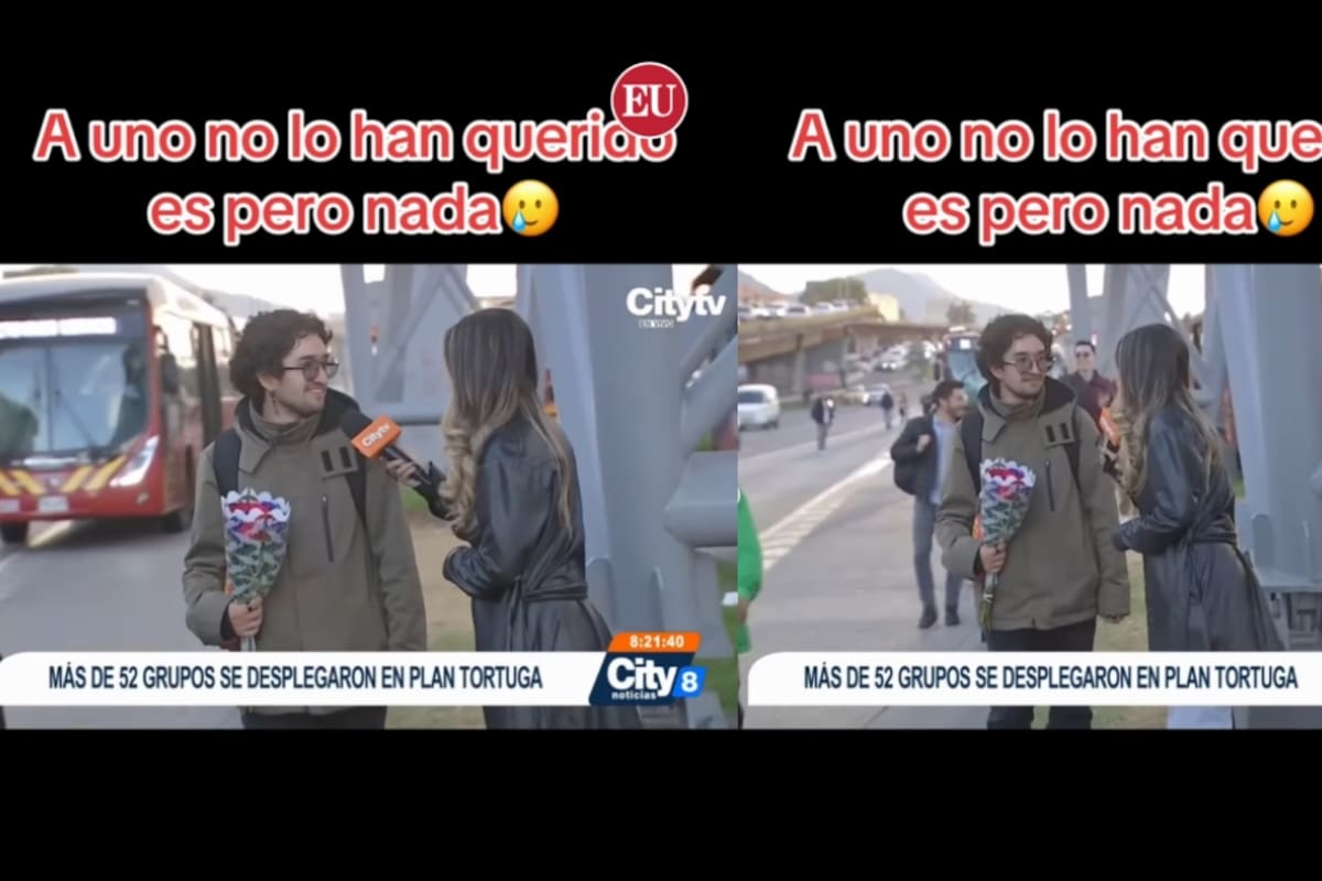 Joven colombiano camina más de 2 horas para ver a su enamorada y se vuelve viral