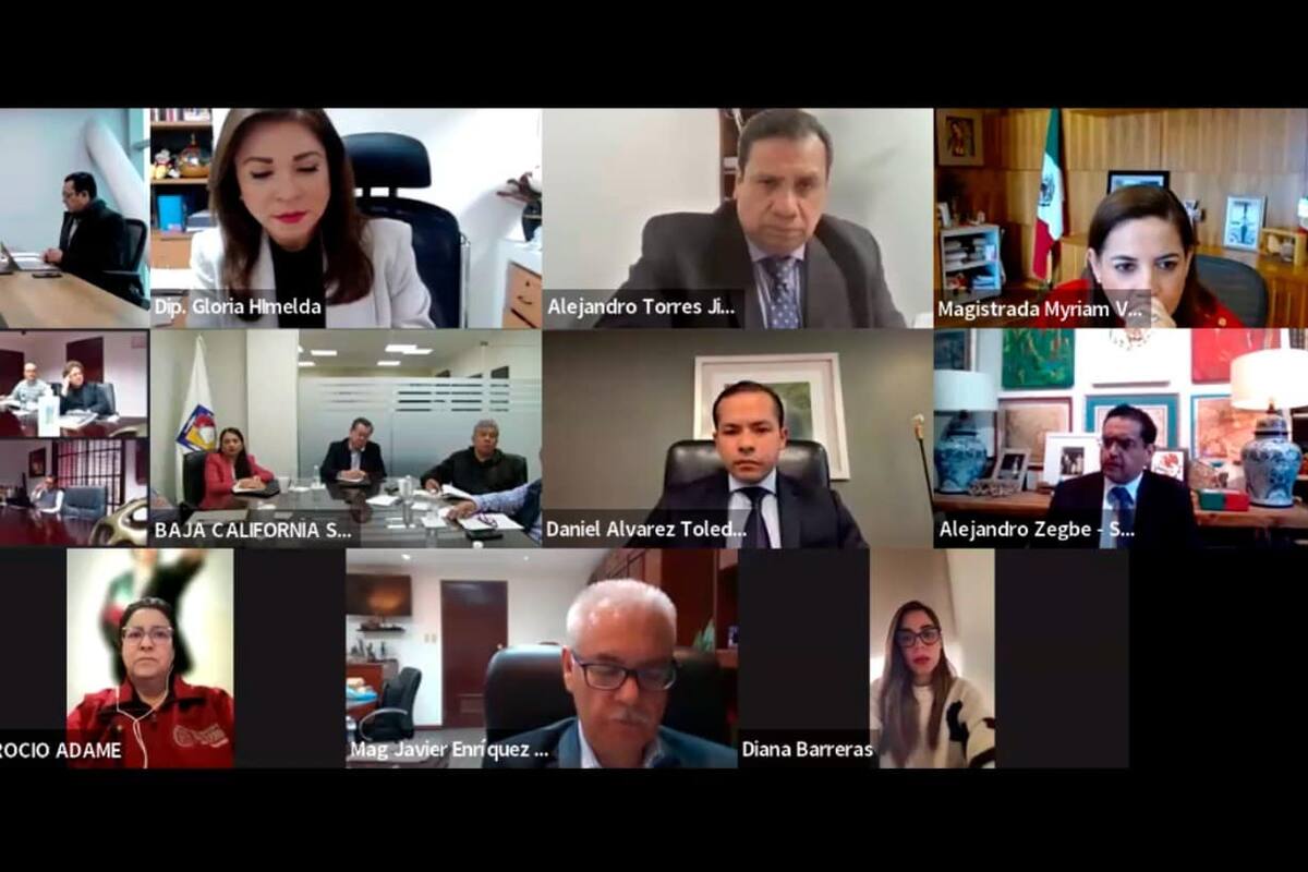 Poderes Judiciales del Noroeste se coordinan para implementar Nuevo Modelo de Justicia Civil y Familiar