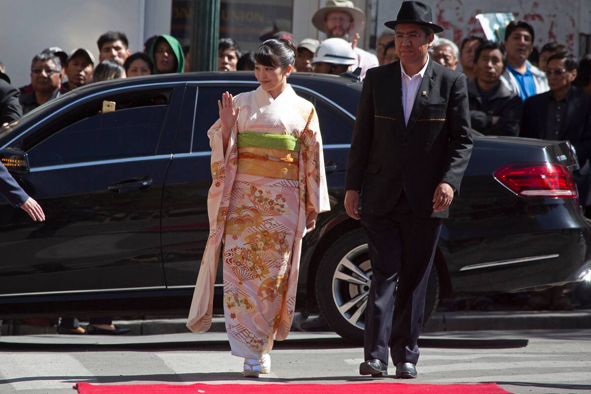 Celebra princesa Mako inmigración japonesa a Bolivia