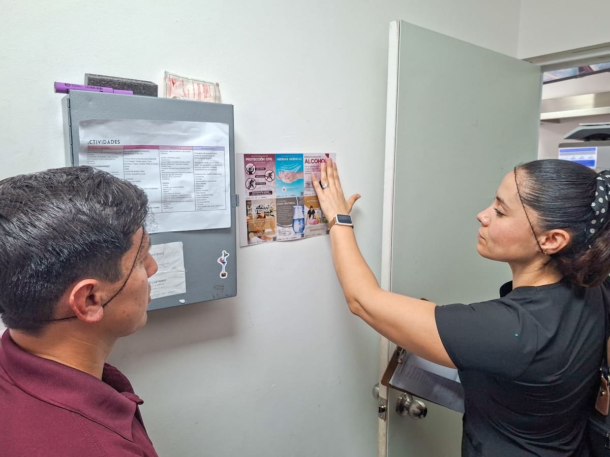 Autoridades sanitarias verificaron condiciones relacionadas con higiene, hidratación, alimentación y seguridad durante los recorridos. Foto: Cortesía