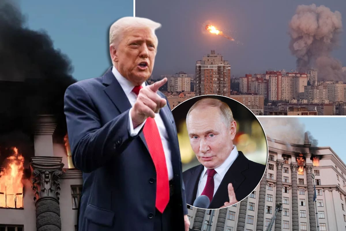 Trump “está listo” para dar un castigo más duro a Putin, después de que Rusia lanzara el peor ataque a Ucrania desde el inicio de la guerra