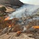 Controlan 90% del incendio forestal en Rancho Banchetti, en Tecate