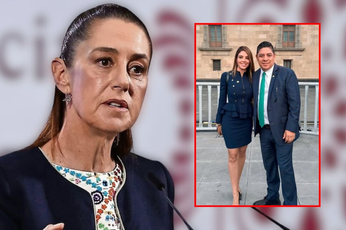 Sheinbaum en desacuerdo con gobernador de San Luis Potosí sobre candidatura de su esposa para sucederlo en el puesto