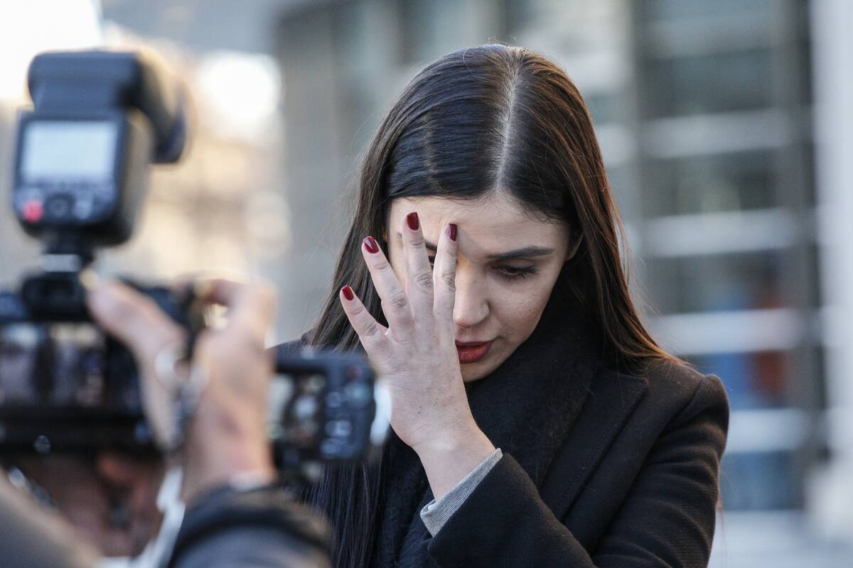 Emma Coronel también fue defendida por el abogado Jeffrey Lichtman. EFE/Kena Betancur