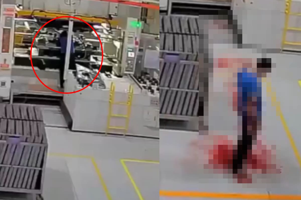 VIDEO: Hombre se mutila ambos brazos durante accidente laboral (Imágenes fuertes)