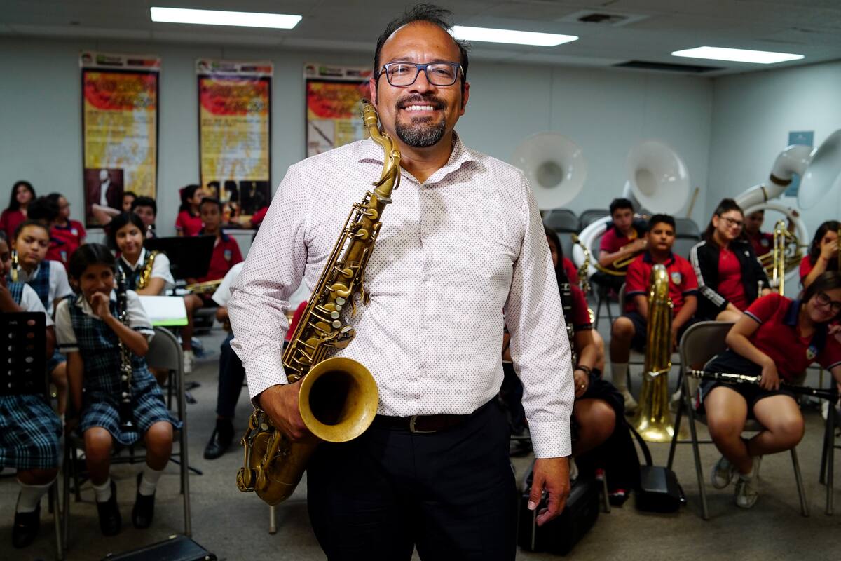 Llevando la música y la docencia en la sangre