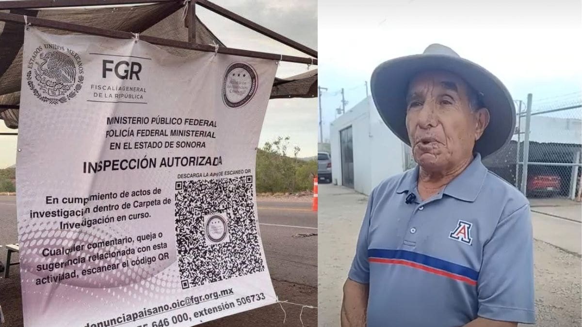 Tras denunciar el despojo de 6 mil pesos en un retén de la FGR en Sonora, adulto mayor llevará su caso ante la ONU en Nueva York