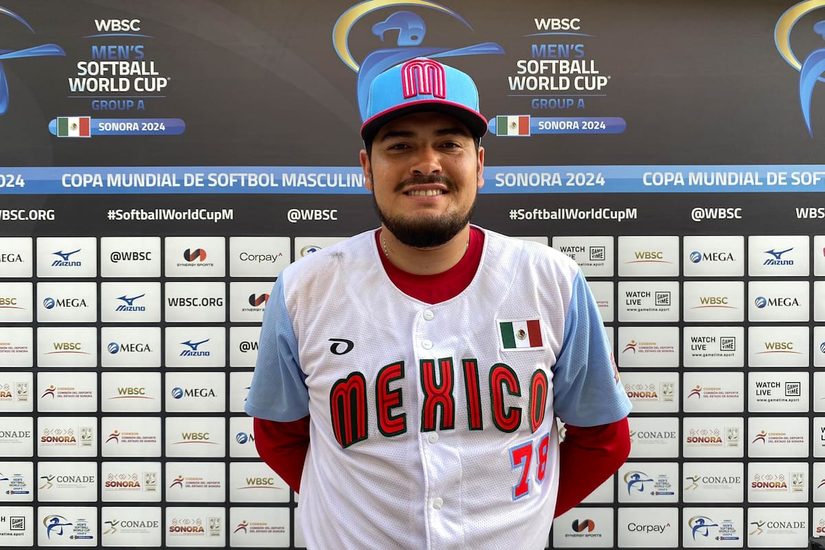 Se va Junior Flores del Mundial de Softbol con un jonrón y muchas expectativas