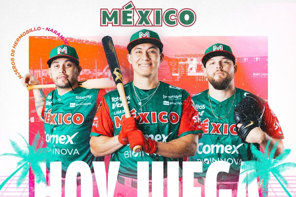 Horarios del partido México vs Panamá en la Serie del Caribe 2024