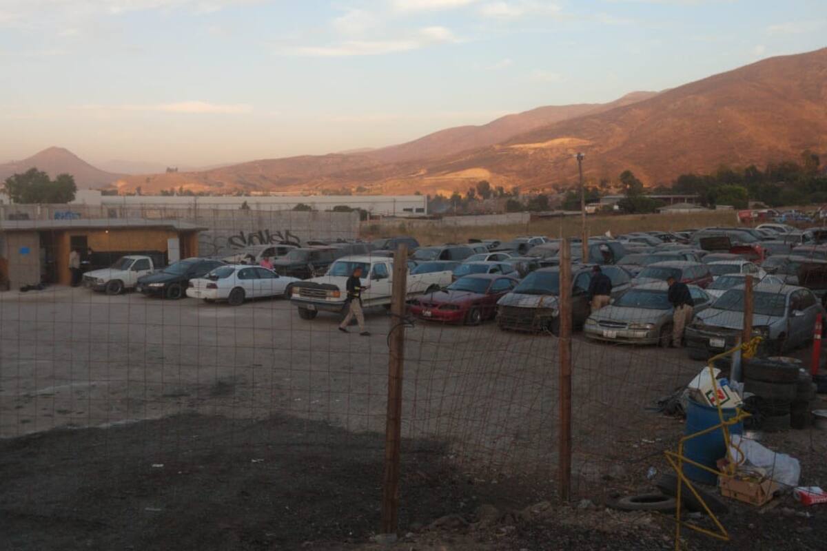Catean un predio y recuperan auto robado; hay cuatro detenidos