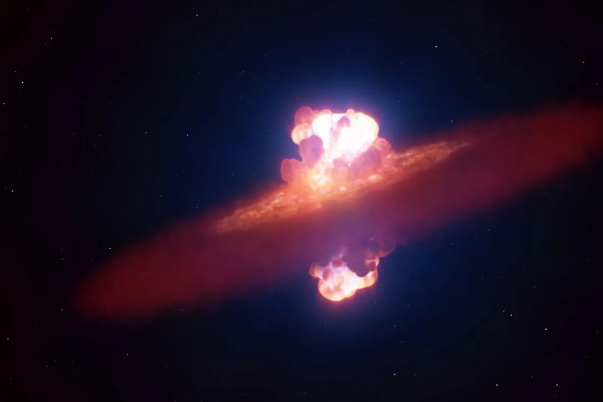 Viendo nacer una supernova: La Historia de una explosión en forma de aceituna