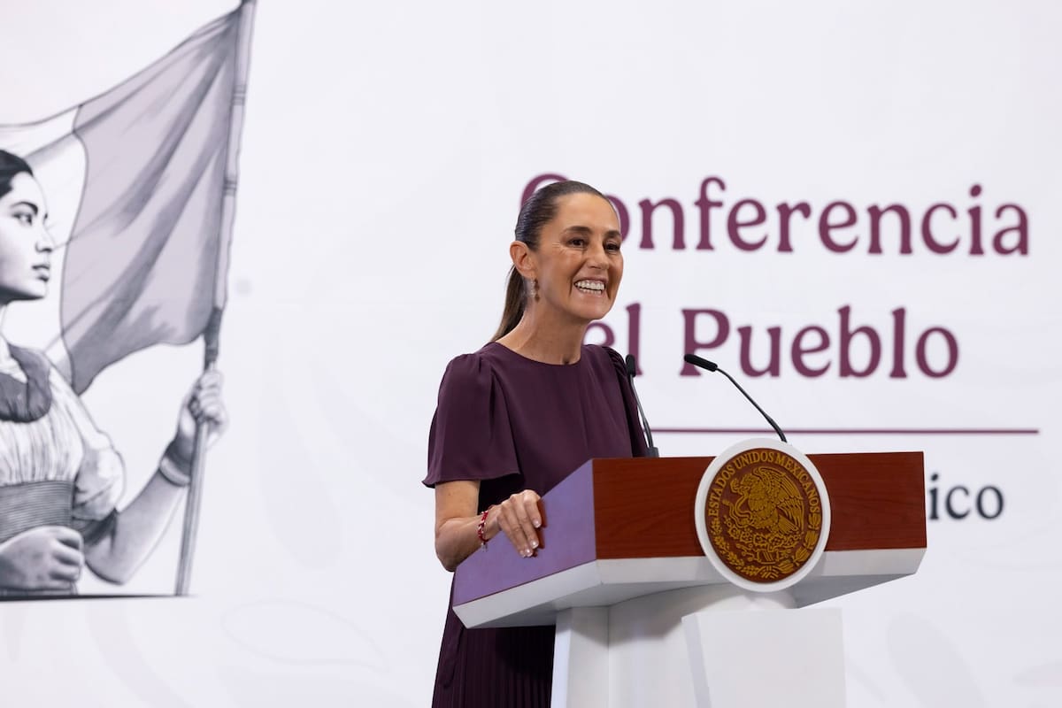 Sheinbaum defiende a Sinaloa y lanza programa “Casa por Casa” en Mazatlán