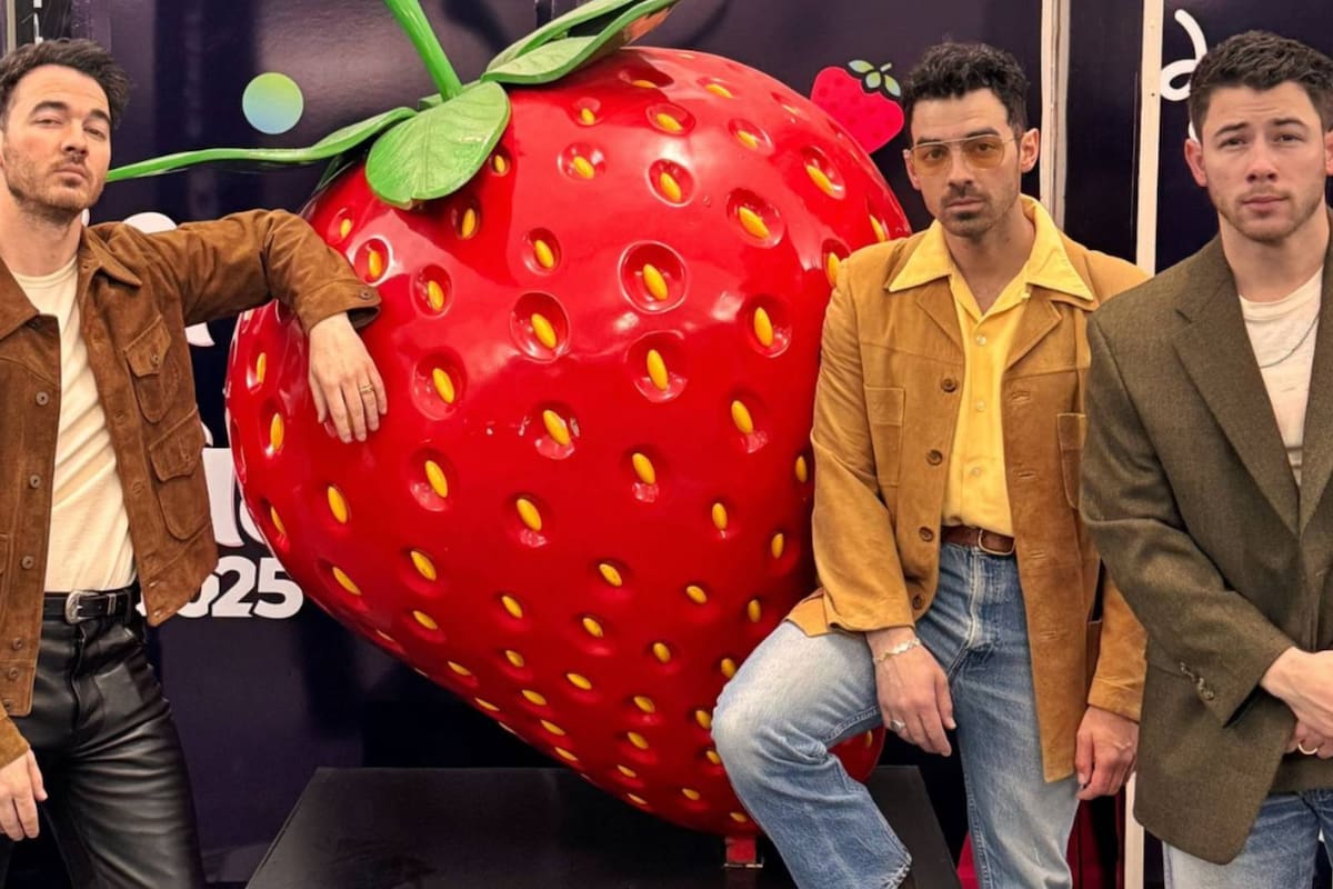 Así fue el show de los Jonas Brothers en la Feria de las Fresas de Irapuato