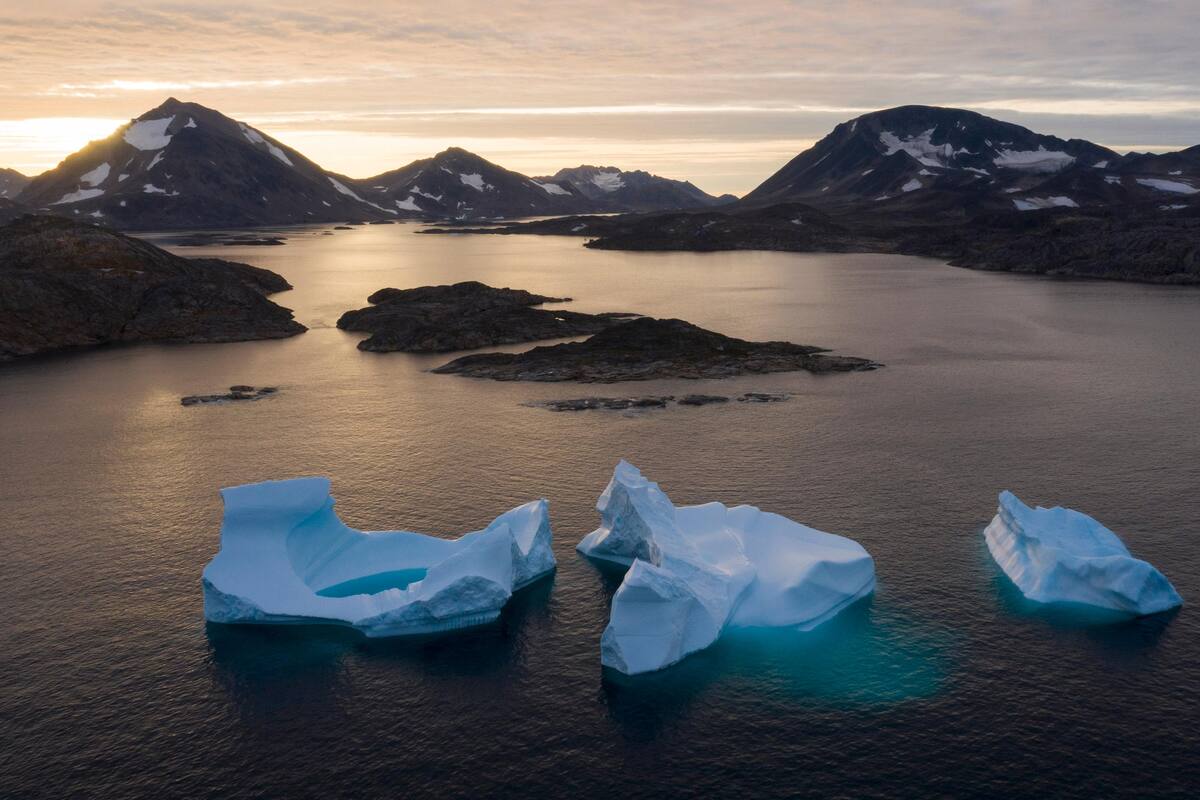 Derretimiento de glaciares en Groenlandia, "el fin de nuestro planeta"