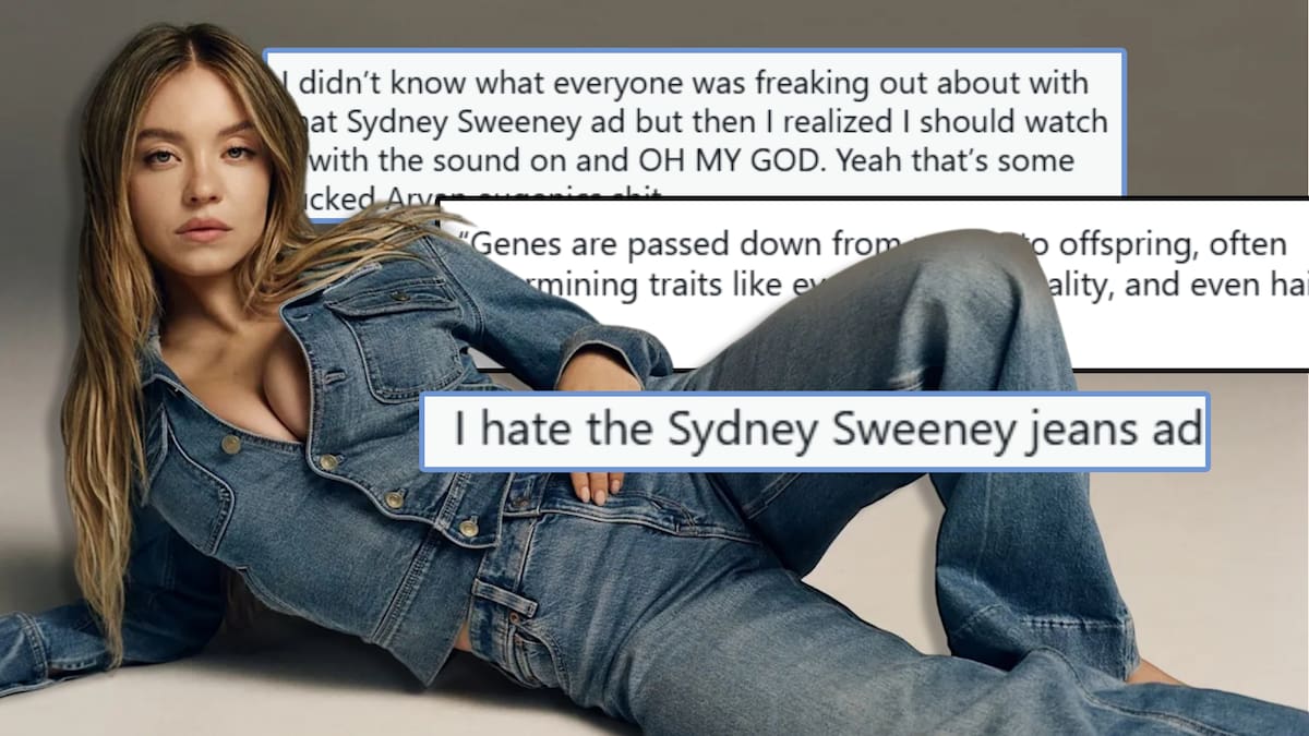 Campaña de American Eagle con Sydney Sweeney es acusada de racista y provoca polémica mundial. / Foto: Especial