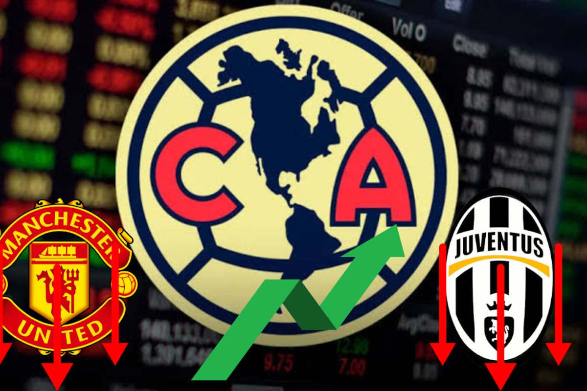Liga MX: Club América se posiciona en la Bolsa de valores por encima del Manchester United y Juventus