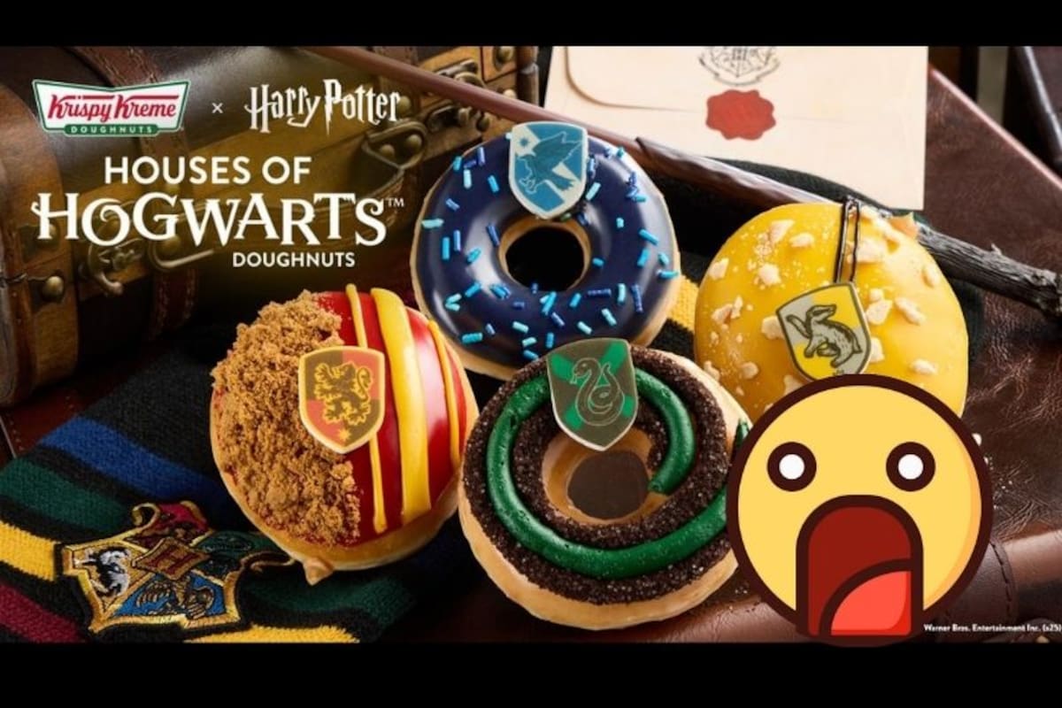 Krispy Kreme lanza donas mágicas inspiradas en Harry Potter en México