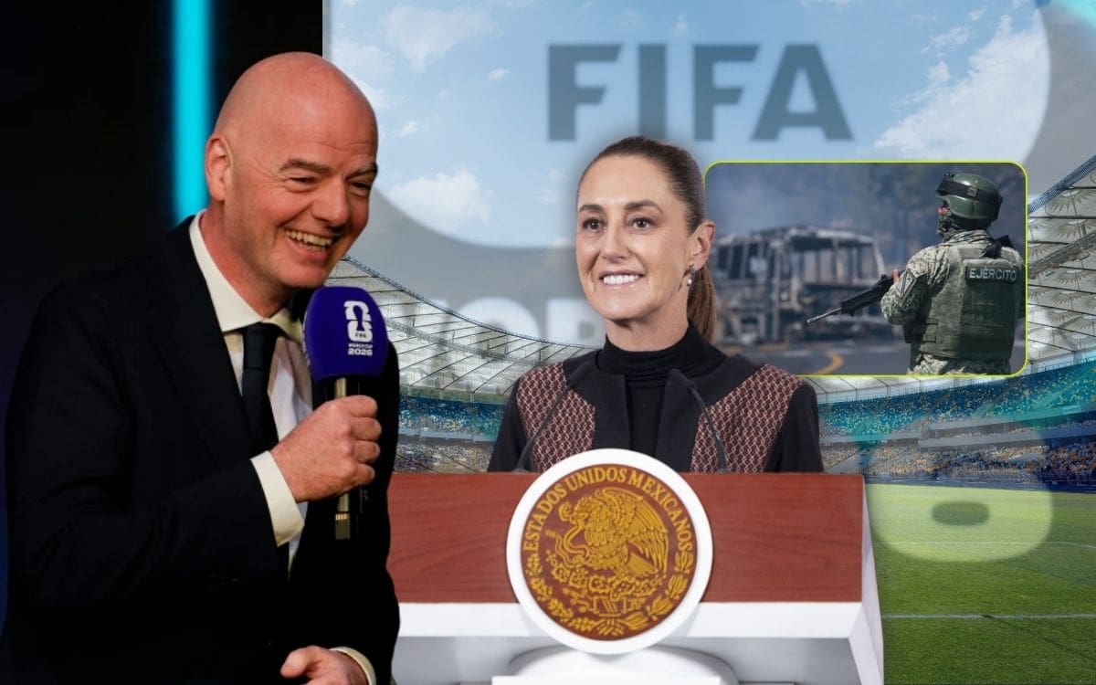 ¿Es seguro viajar a México rumbo al Mundial 2026? Sheinbaum afirma que sí, agradece respaldo de la FIFA y señala que el país recuperó la normalidad tras el operativo contra “El Mencho”. | Crédito: Presidencia/AP/El Universal