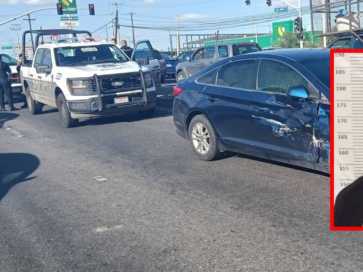 Joven detenido tras persecución; huía con novia menor de edad al salir de motel