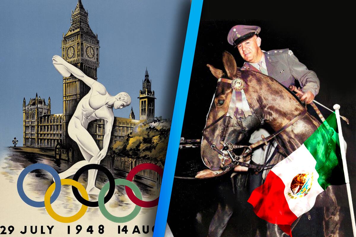 El caballo tuerto que le dio las primeras dos medallas de oro a México en unos Juegos Olímpicos