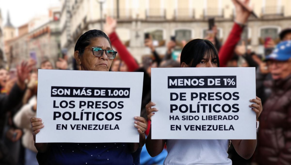 Venezolanos en Estados Unidos y líderes opositores cuestionan liberaciones de presos políticos y aseguran que las cifras oficiales no cuadran mientras persiste la persecución.