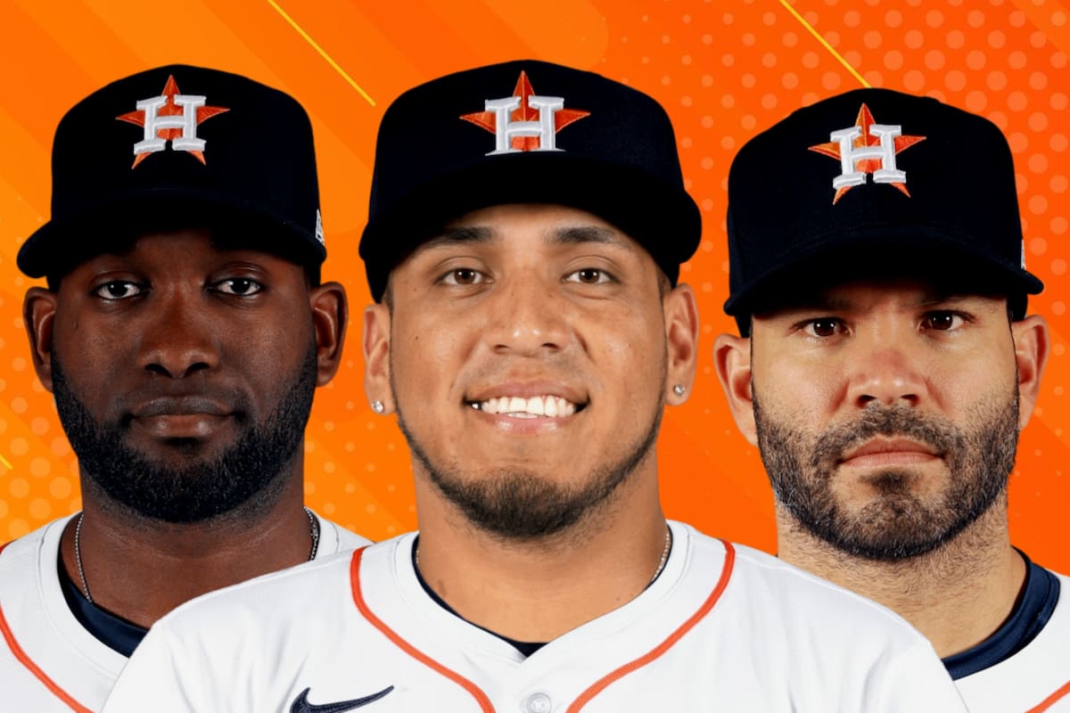 Así luce el poderoso lineup de los Astros con Isaac Paredes