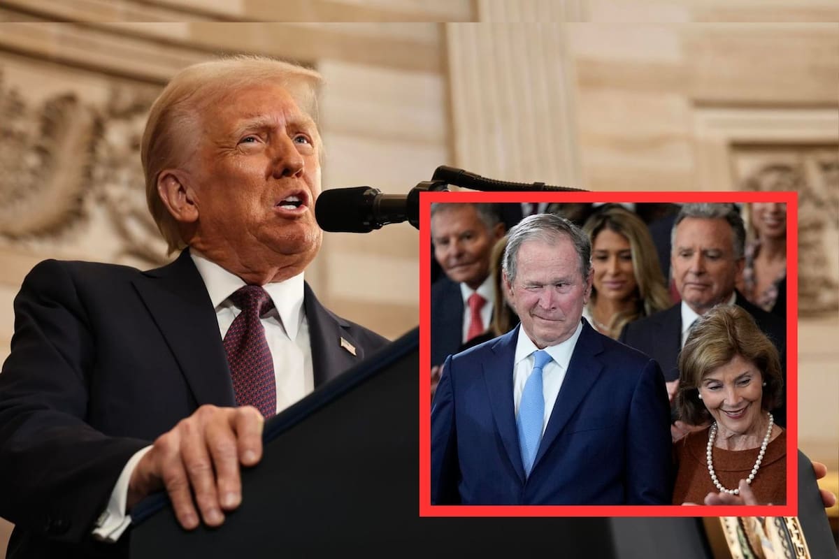 Obama revela que George W. Bush “apenas” pudo contenerse durante la toma de posesión de Trump