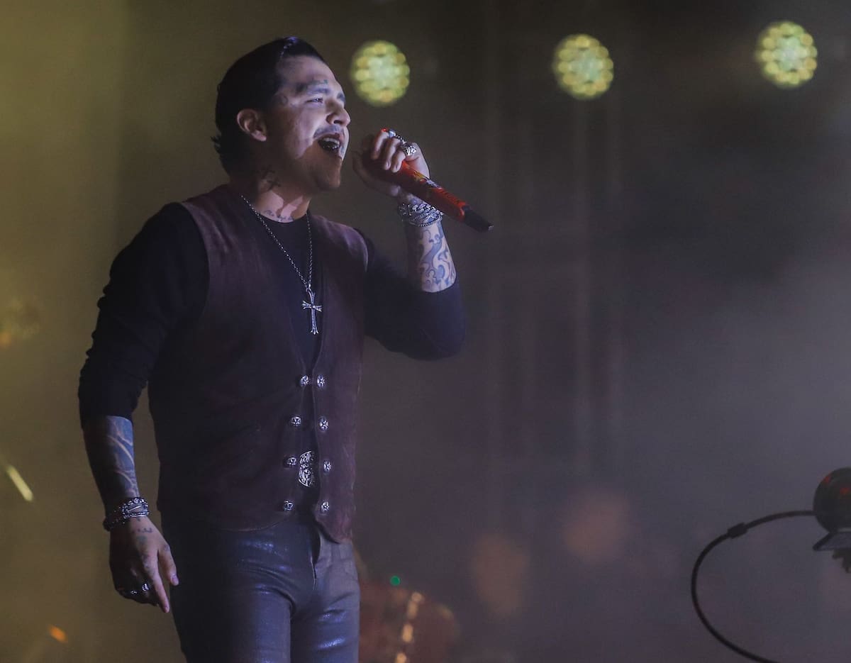 El concierto del sonorense se extendió hasta la madrugada en su presentación en Rancho Las Chichihuas. Foto: Alejandro Zepeda