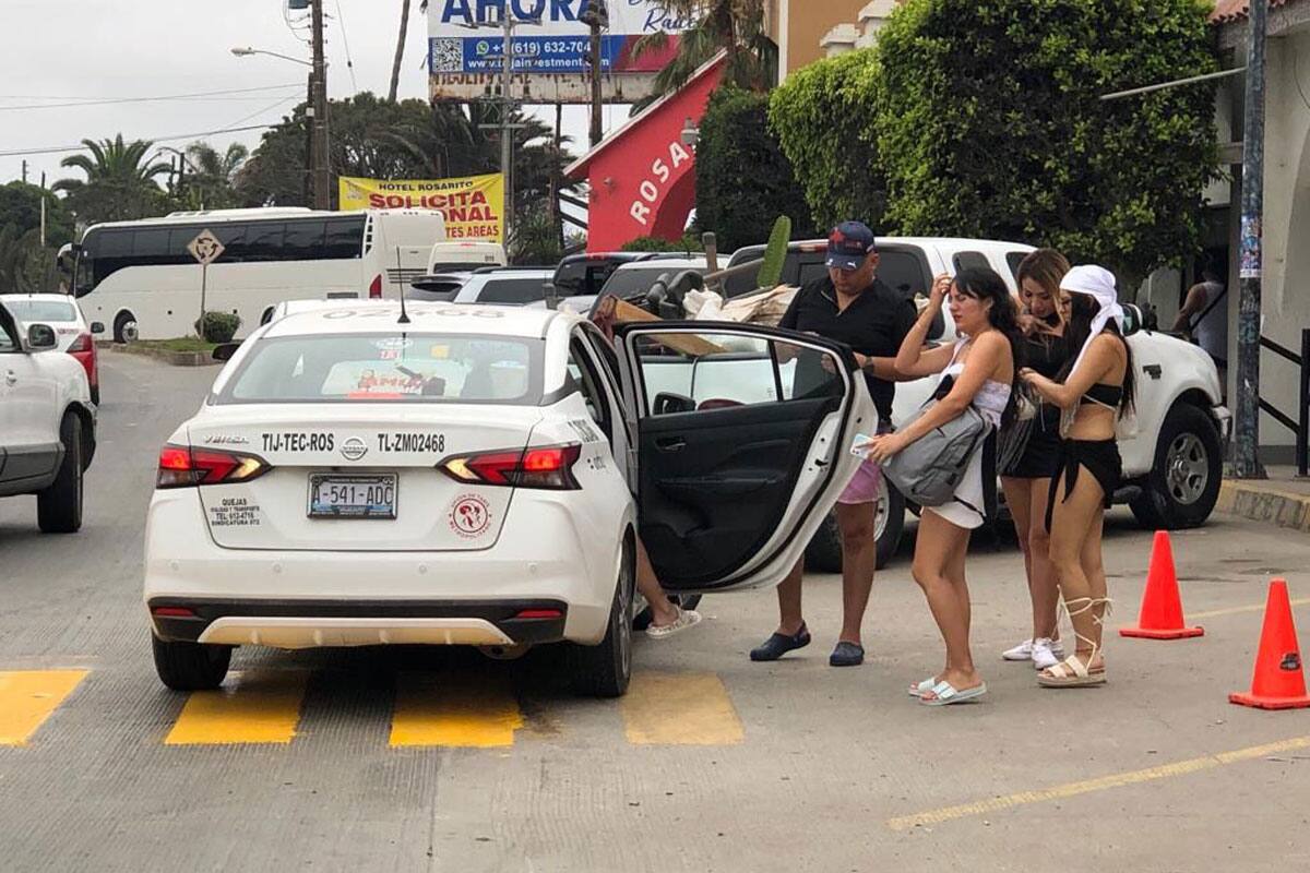 Duplican tarifa taxis libres de Rosarito por Baja Beach Fest