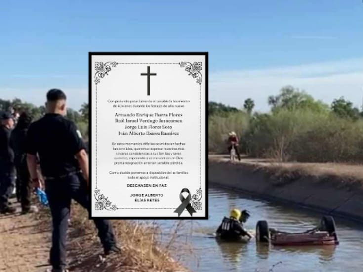 Lamenta alcalde de Navojoa fallecimiento de cuatro jóvenes en accidente