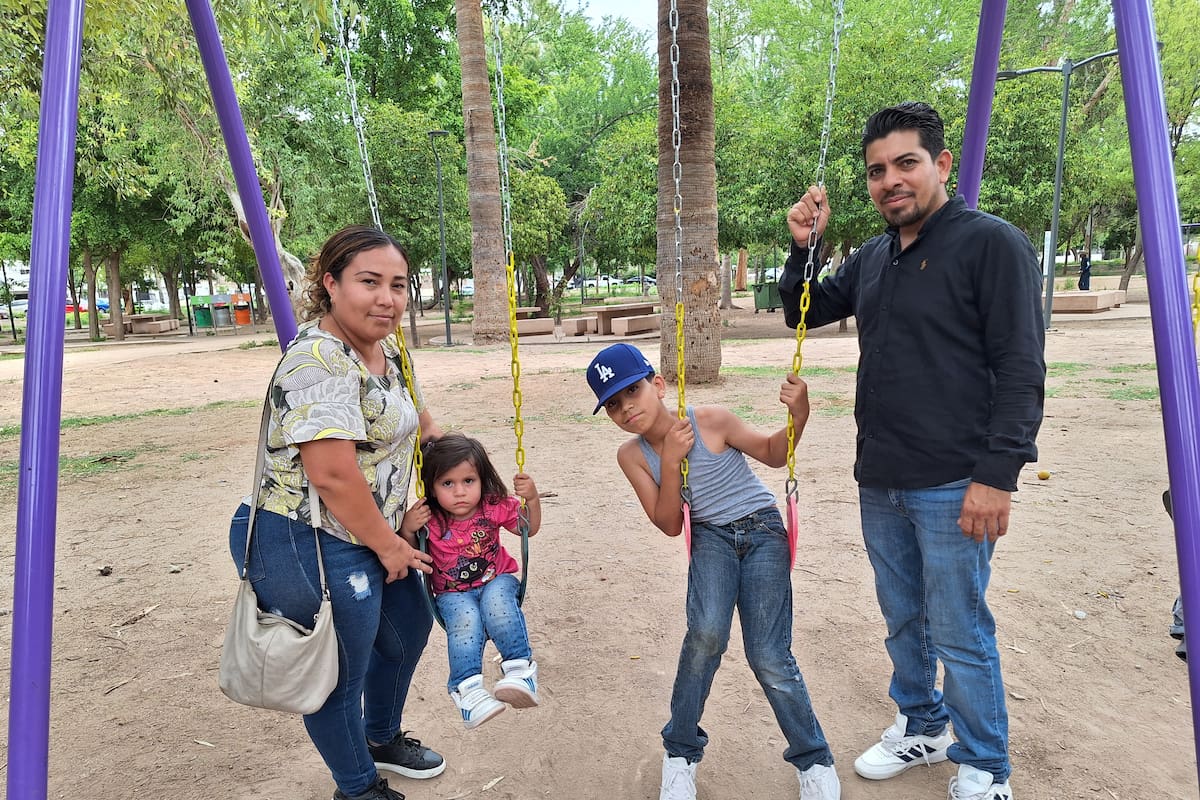 Disfrutan del Parque Madero en familia estas vacaciones de verano