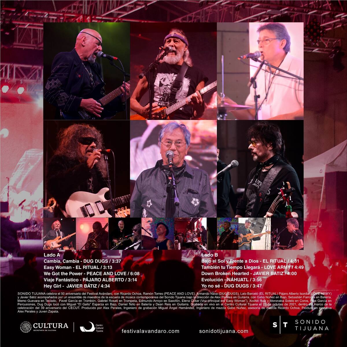 El mítico festival de rock de 1971 y el llamado 'sonido Tijuana' serán expuestos en trabajos audiovisuales este fin de semana. Foto: Cortesía