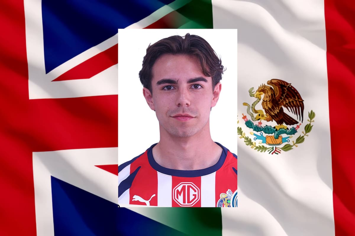 Brandon Brocksom: el inglés-mexicano que apunta a ser la próxima estrella de las Chivas