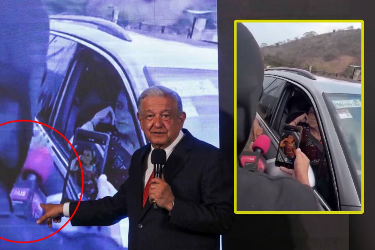 Video de Sheinbaum interceptada por encapuchados: Latinus rechaza señalamiento de AMLO de supuesto montaje