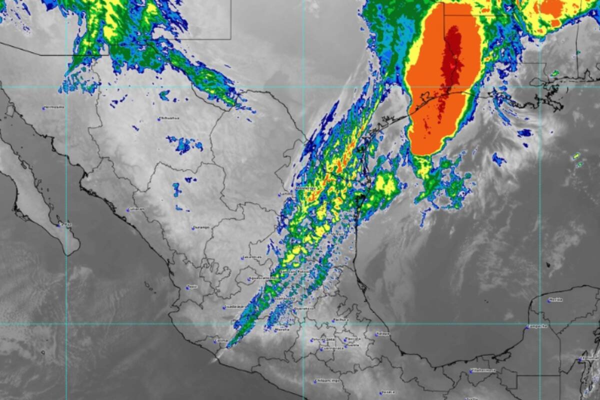 Clima en México: Se pronostican lluvias puntuales fuertes en Chiapas