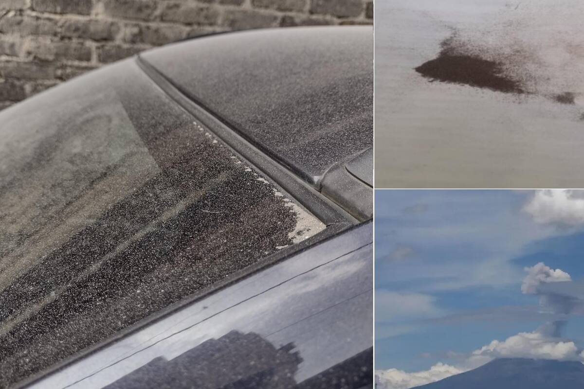 Cae ceniza del Popocatépetl en CDMX y sigue alerta: Qué otras alcaldías podría afectar