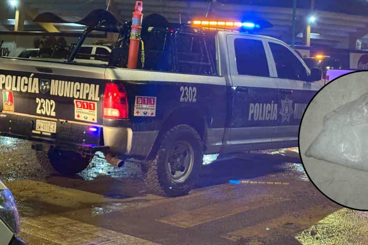 Atrapan a pareja que traía “crystal”