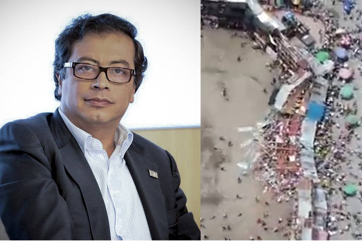 Gustavo Petro: "Esto ya había sucedido antes", ante el desplome en plaza de toros en El Espinal