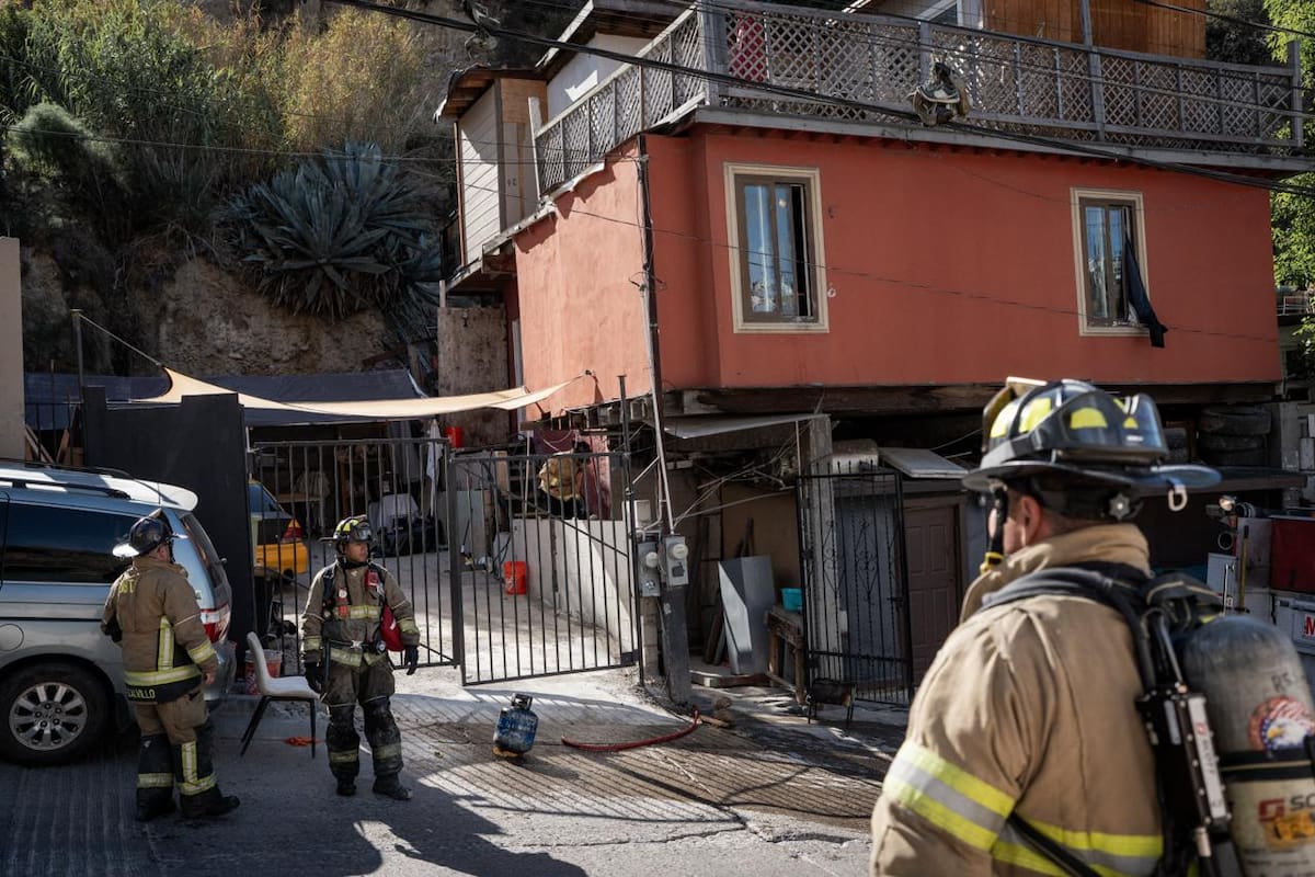 Incendio por fuga de gas deja a mujer con quemaduras en la colonia Miramar