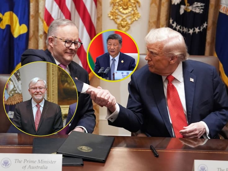 “Usted no me cae bien”: Trump no se contiene ante el embajador de Australia pese a firmar acuerdo de minerales para ‘contraatacar’ a China en guerra silenciosa