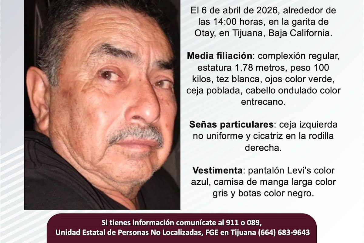 Se busca a José Ramón Ortiz Corral de 67 años
