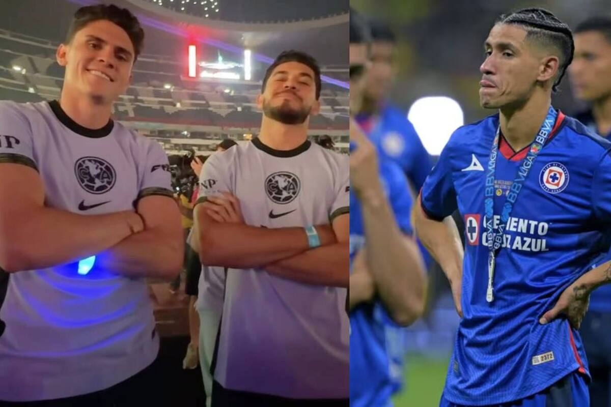 VIDEO: Jugadores del América le cambian letra al ‘himno’ de Cruz Azul para burlarse
