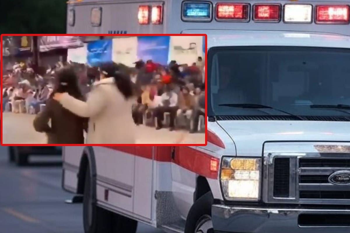 Así colapsó una grada en Guatemala y dejó a 53 personas heridas en festividades del Año Nuevo (VIDEO)