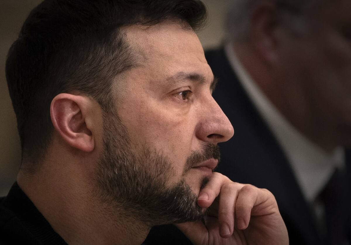 Vladímir Zelenski en una fotografía de archivo del 8 de enero del 2025. | Crédito: AP