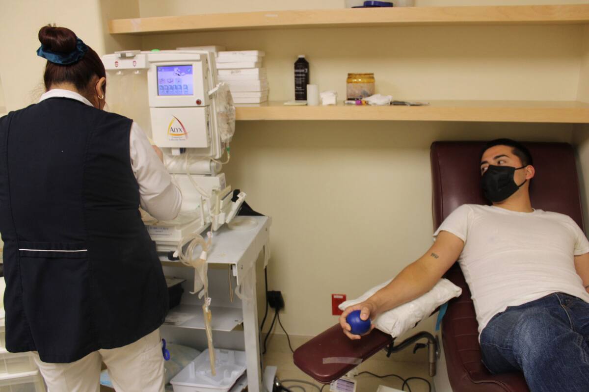 Actualmente el Banco de Sangre debe asegurar al menos 40 unidades diarias para solventar la demanda que existe.