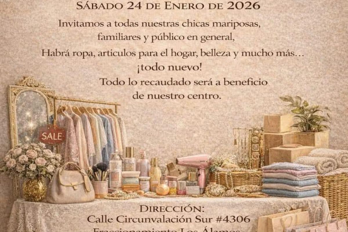 En Busca de una Nueva Esperanza realizará bazar con causa para el mantenimiento de su centro